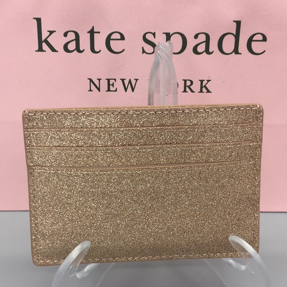 Kate Spade Small Slim Card Hold Joeley Rose Gold - Picture 5 of 8